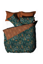 Load image into Gallery viewer, Furn Forest Fauna Duvet Set (Emerald Green) (Full) (UK - Double)