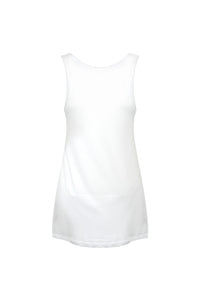 Unorthodox Collective Womens/Ladies Angelic Devil Yin Yang Vest Top (White)