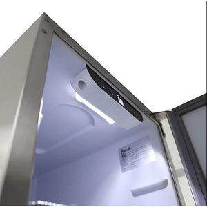 2.9 Cu. Ft. Stainless Steel Outdoor Built-In Refrigerator