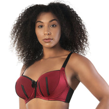 Load image into Gallery viewer, Charlotte Underwire Padded Bra - Rio Red