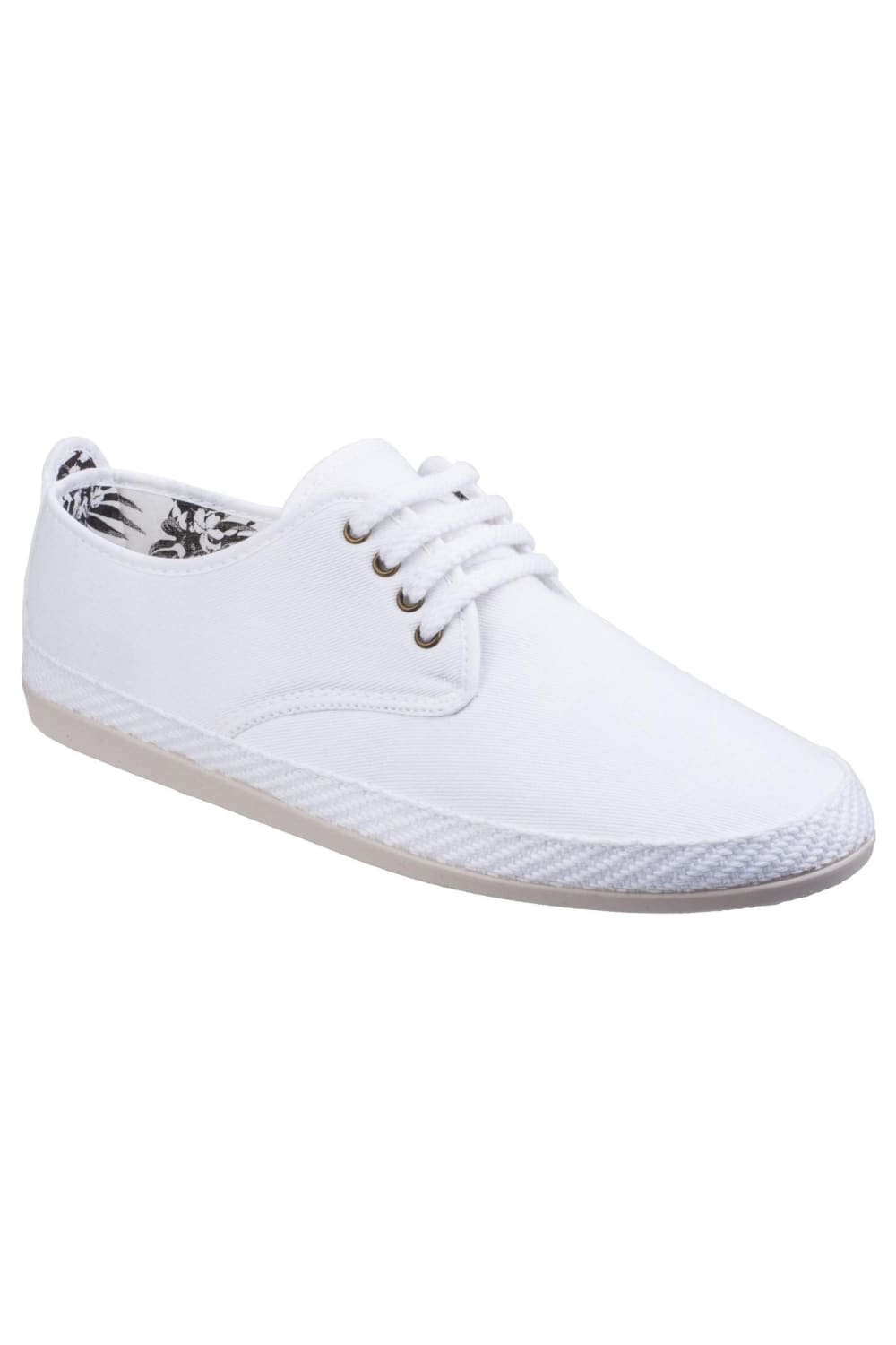 Mens Yago Lace Up Shoes - White