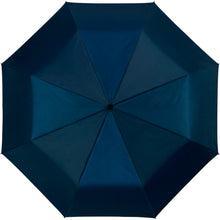 Load image into Gallery viewer, Bullet 21.5in Alex 3-Section Auto Open And Close Umbrella (Navy/Silver) (One Size)