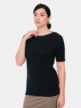 Load image into Gallery viewer, Organic Cotton Wide Neck V