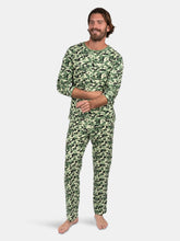 Load image into Gallery viewer, Mens Loose Fit Camouflage Pajamas