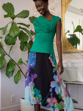 Load image into Gallery viewer, Floral Midi Skirt