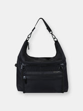 Load image into Gallery viewer, Angelina 2 - 1 Sustainably Made Shoulder Bag Black