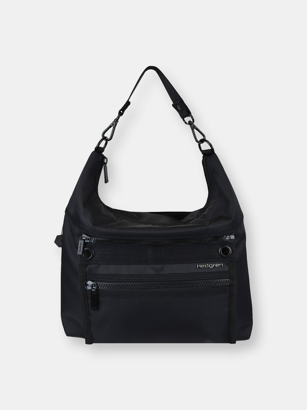 Angelina 2 - 1 Sustainably Made Shoulder Bag Black