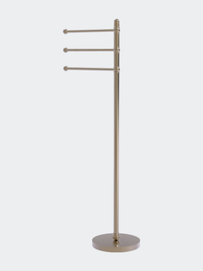 49 Inch Towel Stand With 3 Pivoting Arms