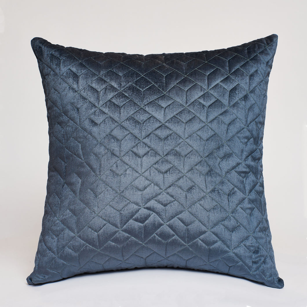 Geometric Cross Stitch Throw Pillow