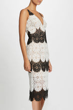 Load image into Gallery viewer, Vera Dress - White/ Black