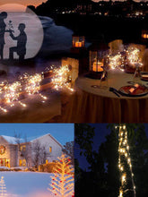 Load image into Gallery viewer, 33&quot; 100 Led Solar Copper String Light Party Home Garden 2 Modes