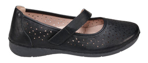 Laurel Black Mary Jane Flat