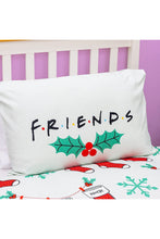 Load image into Gallery viewer, Friends Holly Christmas Duvet Set