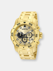 Invicta Men's Pro Diver INV-24850 Gold Stainless-Steel Quartz Dress Watch
