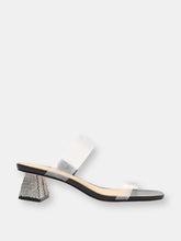 Load image into Gallery viewer, Ariellen Low Vinyl &amp; Rhinestones Mule