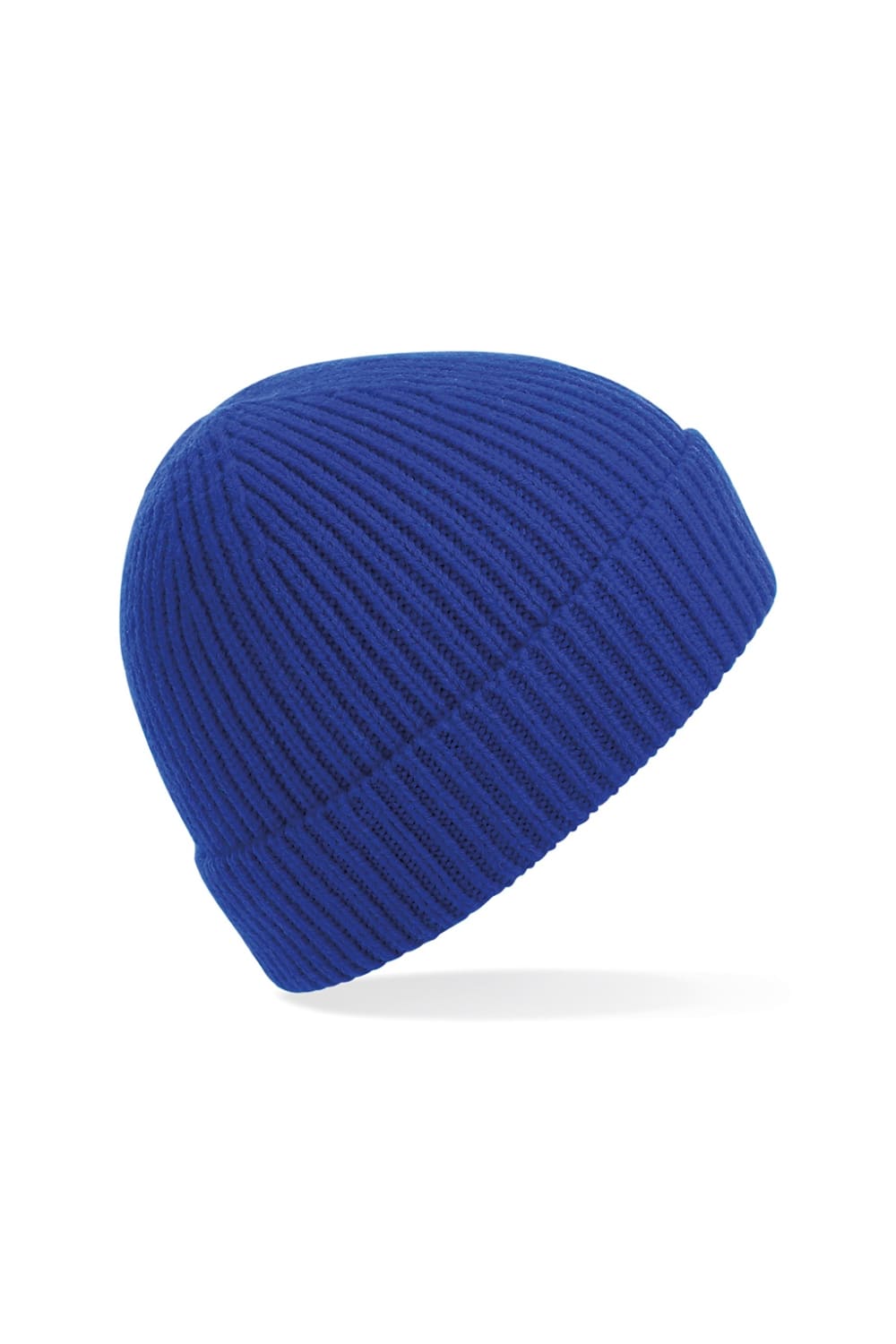 Beechfield Engineered Knit Ribbed Beanie (Bright Royal)