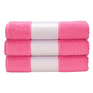 A&R Towels Subli-Me Hand Towel (Pink) (One Size)