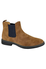 Load image into Gallery viewer, Mens Leather Lined Chelsea Boots - Tan