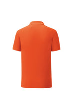 Load image into Gallery viewer, Mens Iconic Pique Polo Shirt (Flame Orange)