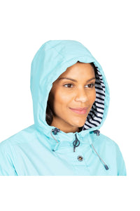 Trespass Womens/Ladies Flourish Waterproof Jacket (Aquamarine)