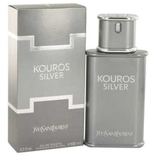 Load image into Gallery viewer, Kouros Silver by Yves Saint Laurent Eau De Toilette Spray 3.4 oz