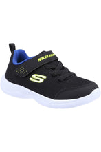 Load image into Gallery viewer, Skechers Childrens/Kids Skech-Stepz 2.0 Mini Wanderer Shoes (Black/Lime)
