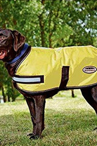 Weatherbeeta Reflective Parka 300d Dog Coat (Yellow) (9.8 inches)