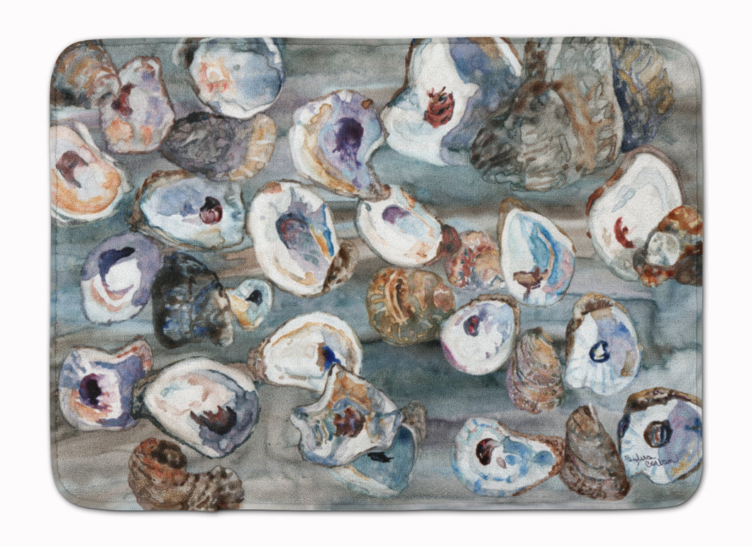 19 in x 27 in Bunch of Oysters Machine Washable Memory Foam Mat