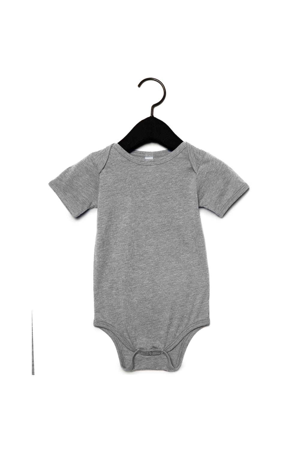 Unisex Baby Triblend Short Sleeve Onesie -Gray Triblend