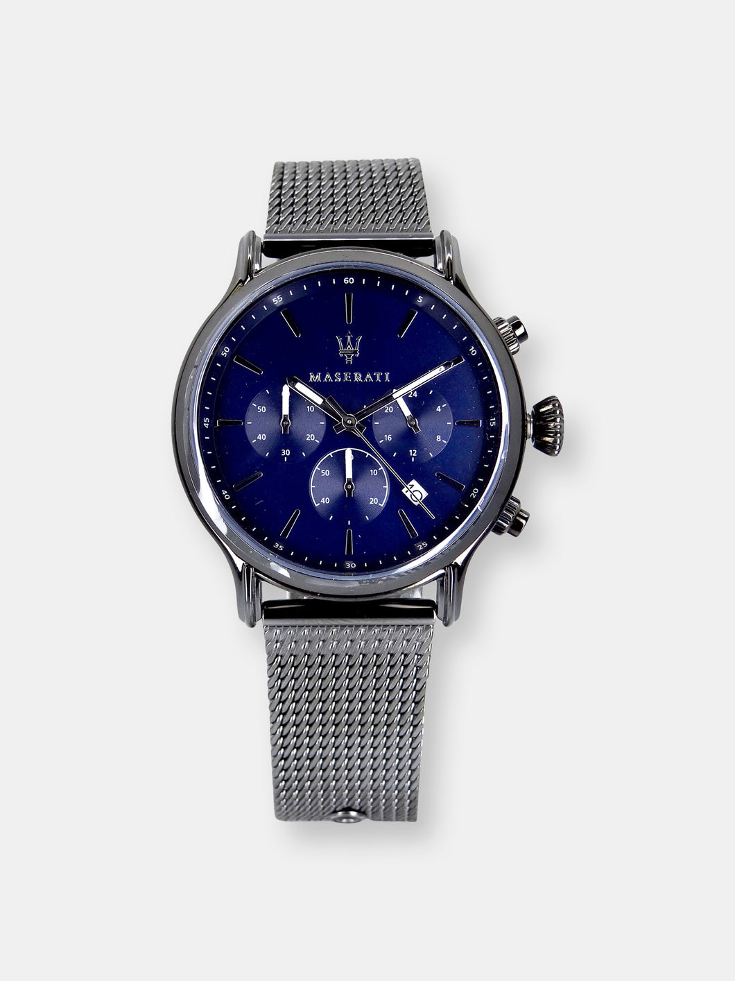 Maserati Men's Epoca R8873618008 Black Stainless-Steel Quartz Dress Watch