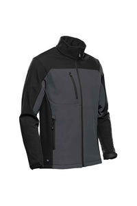 Stormtech Mens Cascades Soft Shell Jacket (Dolphin/Black)