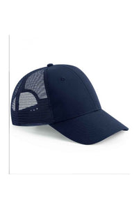 Unisex Adult 6 Panel Recycled Trucker Cap - French Navy