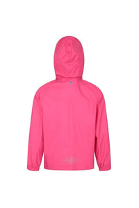 Childrens/Kids Pakka Waterproof Jacket - Bright Pink