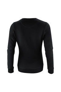 James Harvest Womens/Ladies Alder Crew Neck Sweatshirt (Black)