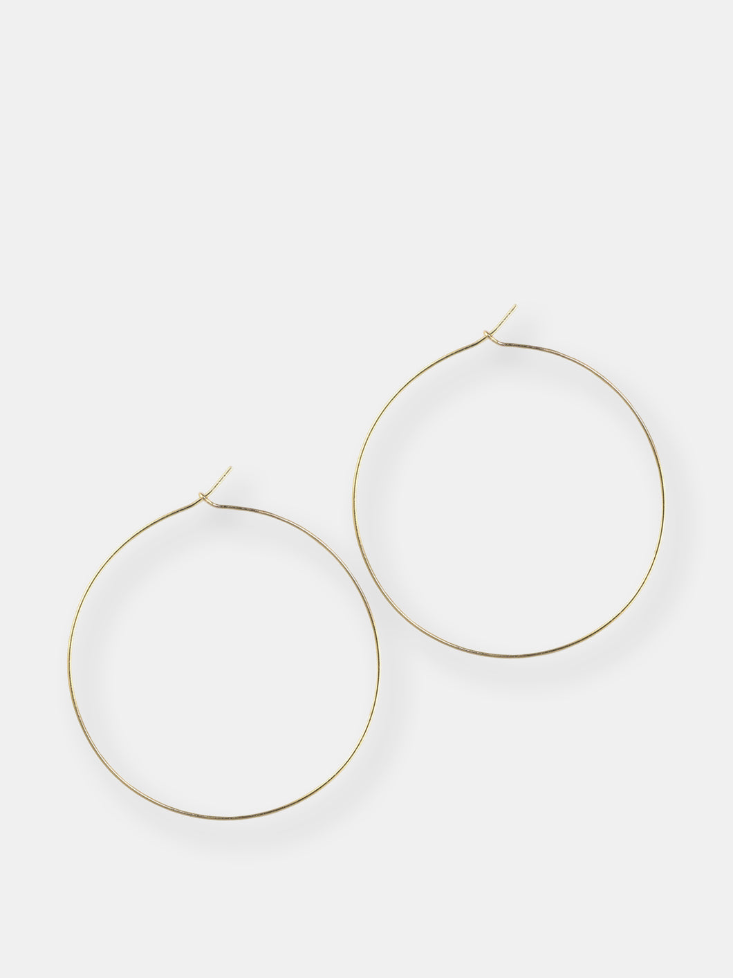 Gold Perfect Hoops