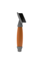 Load image into Gallery viewer, Wahl Gel Handle Nylon Slicker Brush (Gray/Orange) (S)