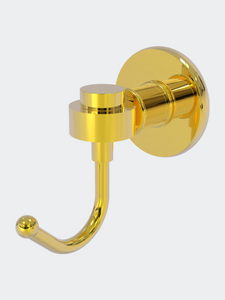 Continental Collection Robe Hook With Smooth Accents