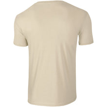 Load image into Gallery viewer, Gildan Mens Short Sleeve Soft-Style T-Shirt (Sand)