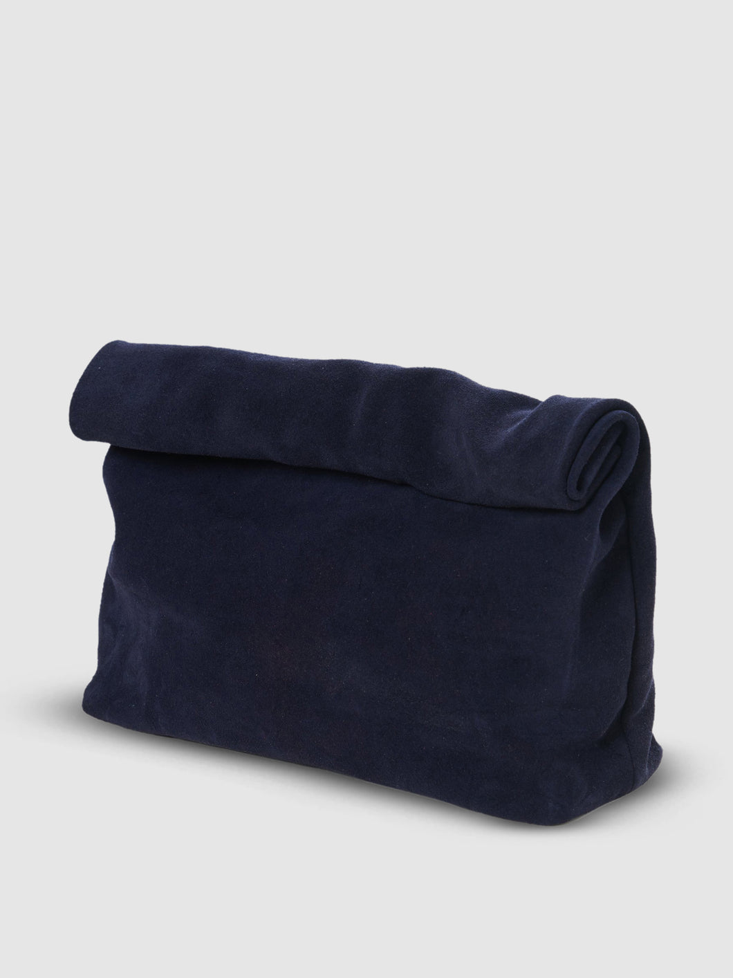 The Lunch - Navy Suede