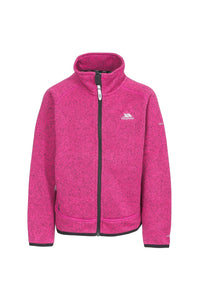 Trespass Childrens Girls Rilla Full Zip Fleece Jacket (Pink Lady)