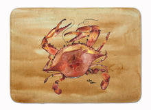 Load image into Gallery viewer, 19 in x 27 in Cooked Crab Sandy Beach Machine Washable Memory Foam Mat