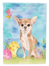 Load image into Gallery viewer, 11 x 15 1/2 in. Polyester Chihuahua Easter Garden Flag 2-Sided 2-Ply