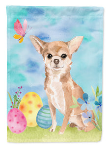 11 x 15 1/2 in. Polyester Chihuahua Easter Garden Flag 2-Sided 2-Ply
