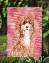 Load image into Gallery viewer, 11&quot; x 15 1/2&quot; Polyester Love A Cavapoo Garden Flag 2-Sided 2-Ply