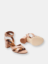 Load image into Gallery viewer, The City Sandal - Rose Nappa