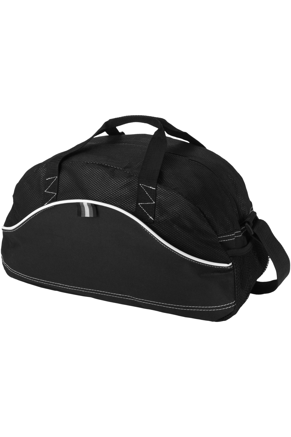 Bullet Boomerang Duffel Bag (Pack of 2) (Solid Black) (17.3 x 8.7 x 10.2 inches)