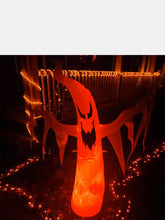 Load image into Gallery viewer, Spooky Red Glowing Ghost Inflatable Halloween Decoration