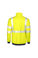 Load image into Gallery viewer, Projob Mens High-Vis Sweatshirt (Yellow/Navy)