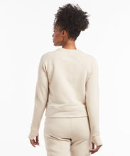 Load image into Gallery viewer, Luxe Fleece Crew | Women&#39;s Ivory