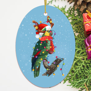 Parrot Christmas Ornament